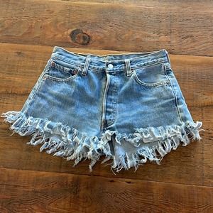 Reformation Vintage Levi’s cut-offs.